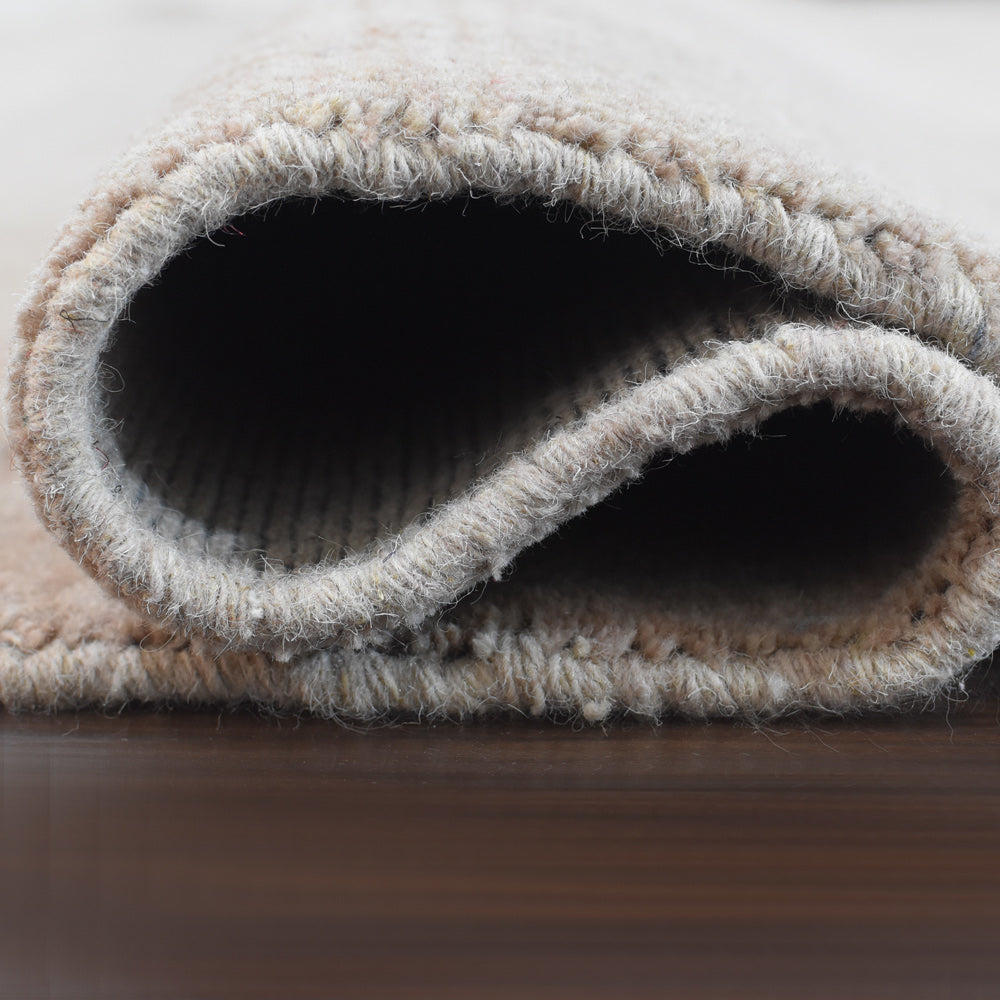 Silken Premium Hand Knotted Wool Rug - Luxurious Soft Persian Style Area Carpet for Living Room, Bedroom & Office Decor