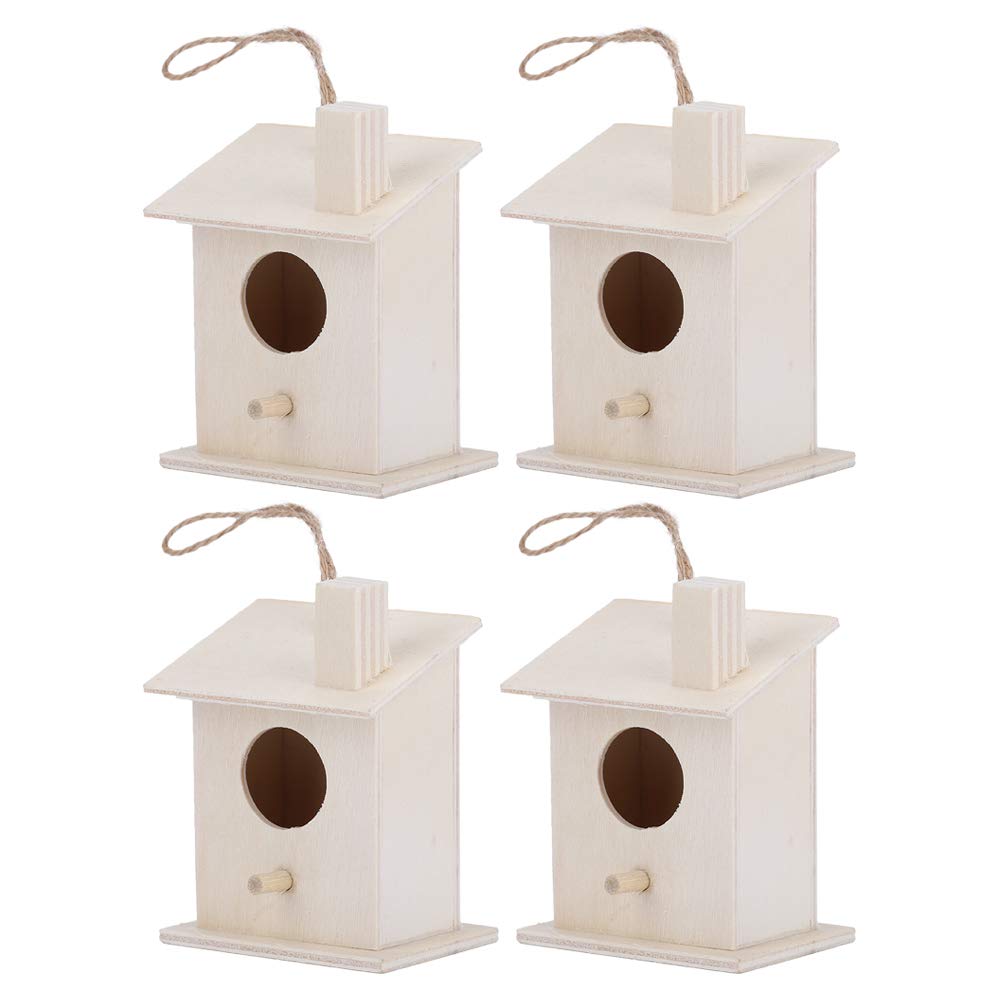 CHICIRIS Soft Texture Bird Nest House - Natural Garden Decor for Parrots, Swallows & Wild Birds | Perfect for Backyard, Patio & Bird Watching Enthusiasts