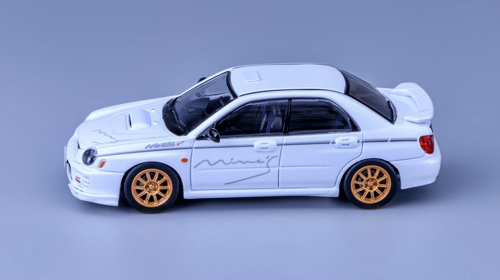 1:64 SUBARU Impreza WRX STi Mines S202 Diecast Model Car - Collectible Miniature Toy for Hobbyists & Car Enthusiasts - Perfect for Display, Gifts, and Racing Game Scenes