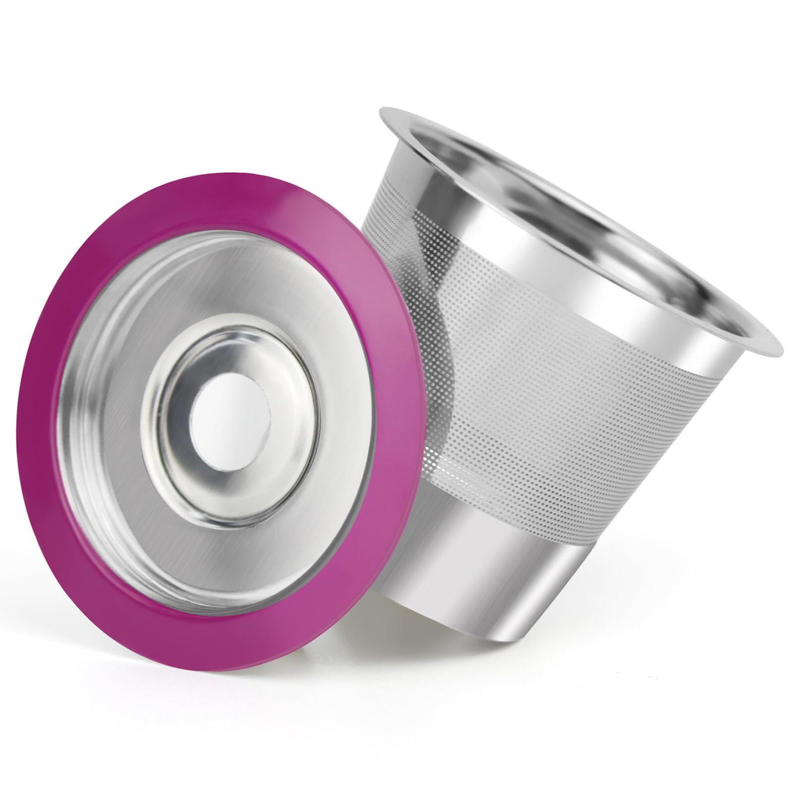 Reusable K Cups for Keurig - Universal Stainless Steel Coffee Pods Compatible with Keurig 1.0 & 2.0 Brewers | Eco-Friendly Coffee Filters for Home & Office Use