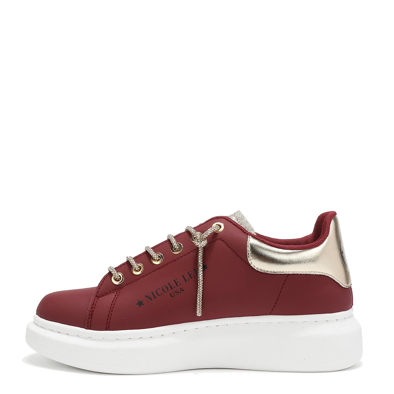 Sparkly Rhinestone Sneakers for Women - Fashionable Crystal Embellished Casual Shoes for Walking, Parties & Everyday Wear