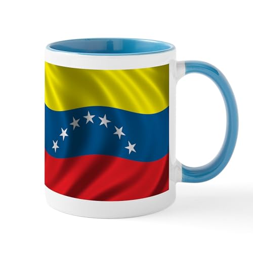 White/Blue Inside - Flag Of Venezuela Mug