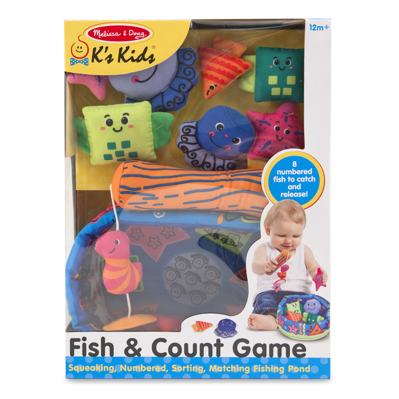 K's Kids Fish & Count Learning Game - Educational Counting Toy for Toddlers & Preschoolers - Perfect for Early Math Skills & Interactive Playtime