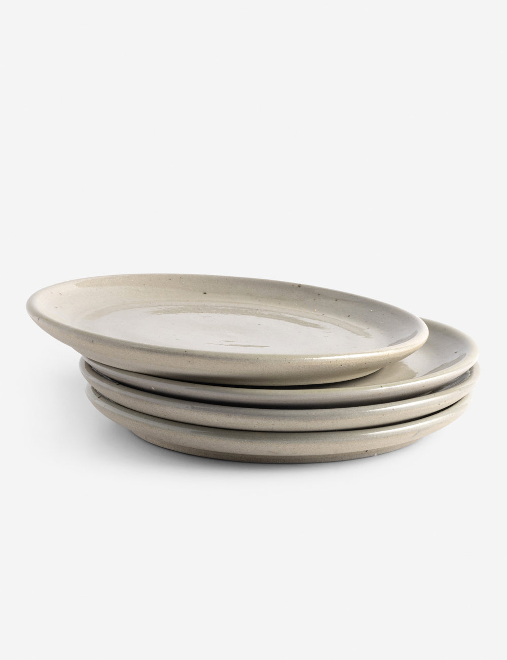 Diem Salad Plate Set of 4 - Elegant Porcelain Appetizer Dishes for Dinner Parties, Wedding Receptions & Home Entertaining