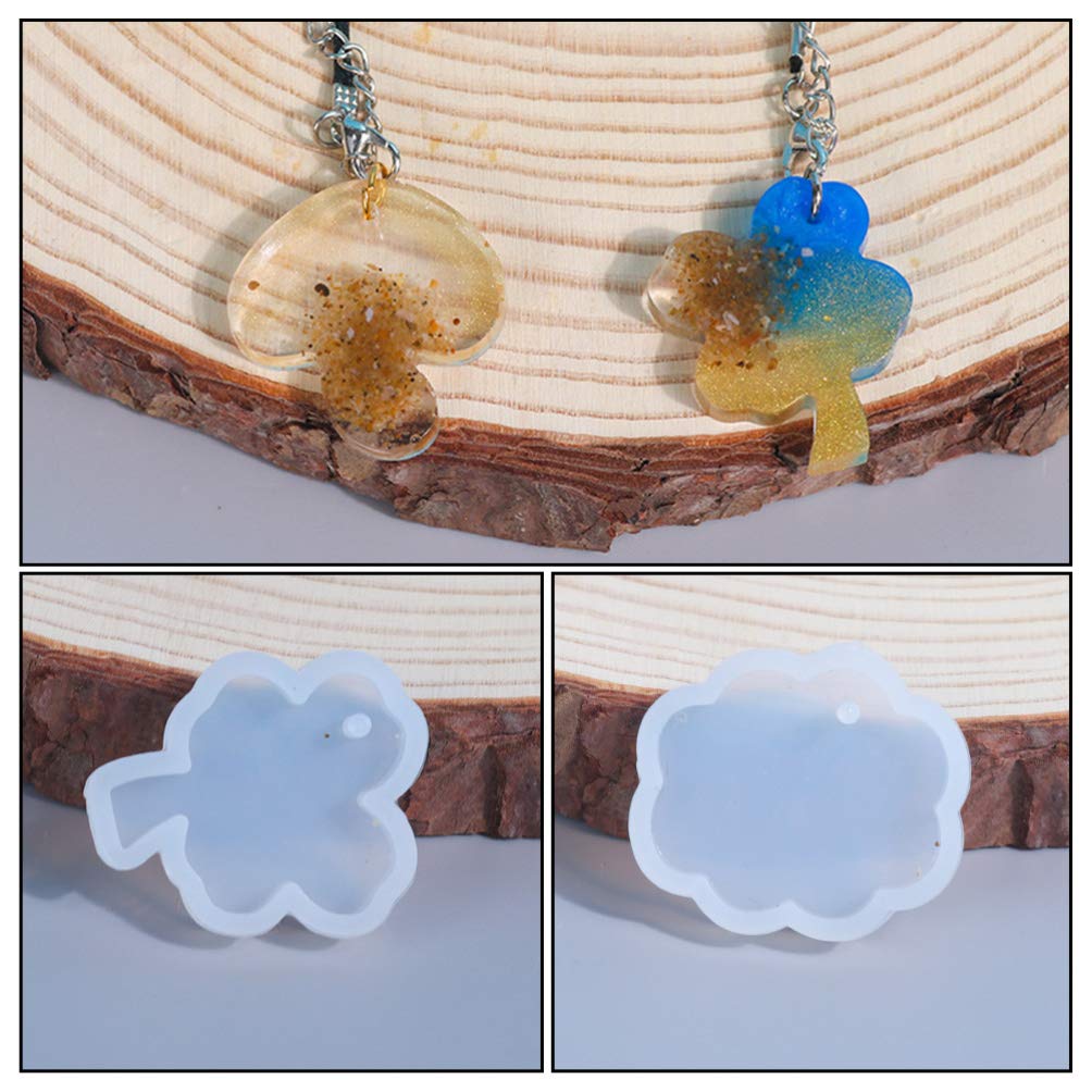 3pcs Silicone Pendant Molds for Jewelry Making, Resin Casting, Chocolate & Soap Crafts - DIY Diamond Ice Cube, Earrings & Handmade Jewelry Supplies - Perfect for DIY Gifts, Home Decor & Craft Projects
