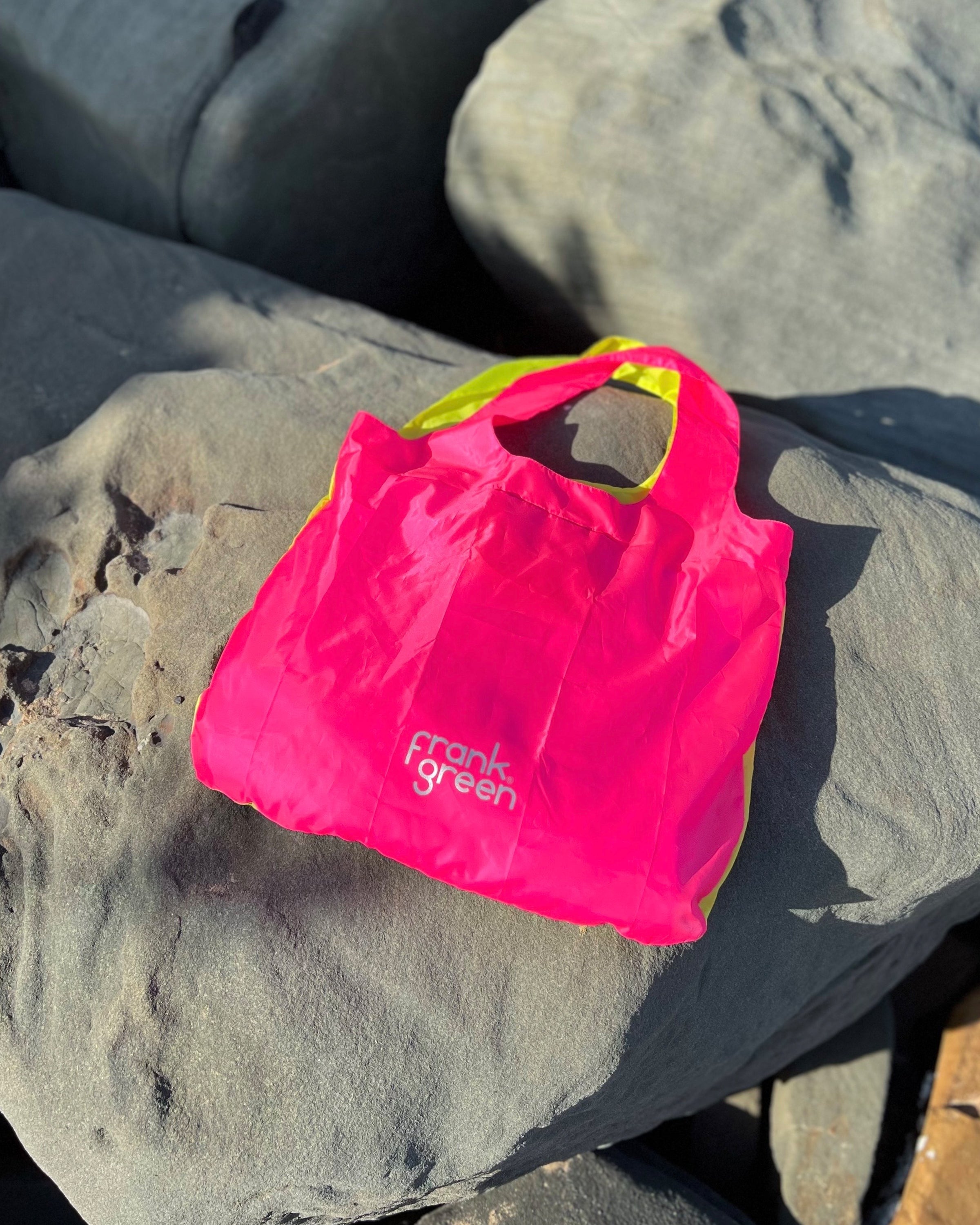 Eco-Friendly Reusable Shopping Tote Bag - Durable Grocery Bags for Supermarket, Beach & Travel - Foldable & Washable Carry All Tote with Reinforced Handles