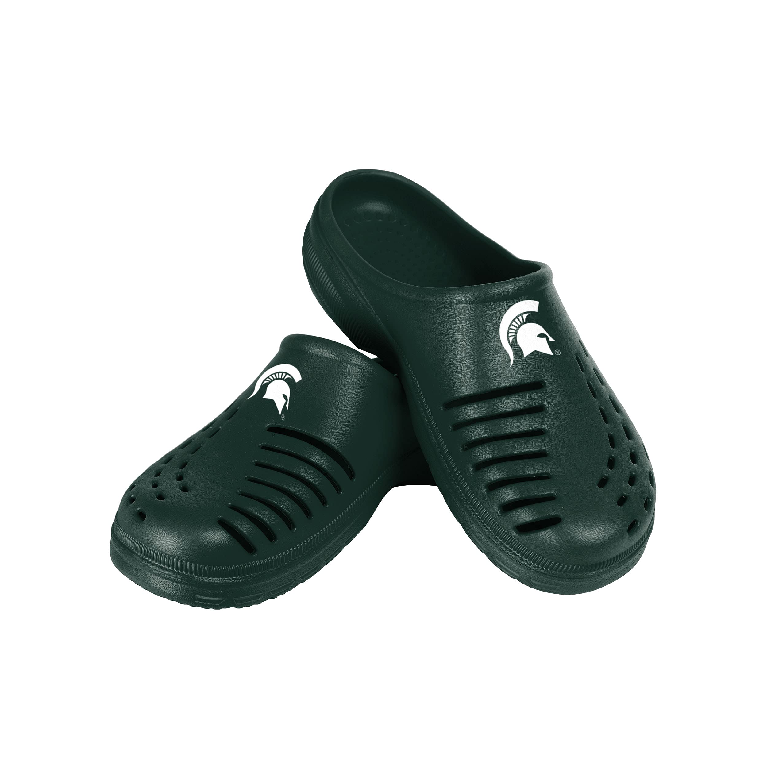 FOCO NCAA Unisex Team Logo Clogs - Comfortable Waterproof Slip-On Shoes for Men & Women - Perfect for Pool, Beach, Spa & Indoor Use