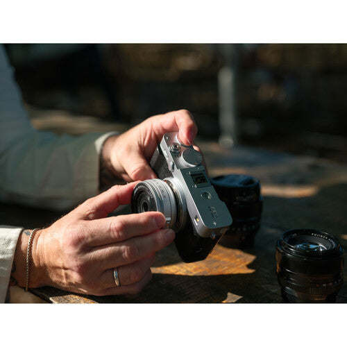 FUJIFILM X-E5 Mirrorless Digital Camera with 26.1MP APS-C Sensor - Silver | Compact & Lightweight for Travel, Street & Portrait Photography