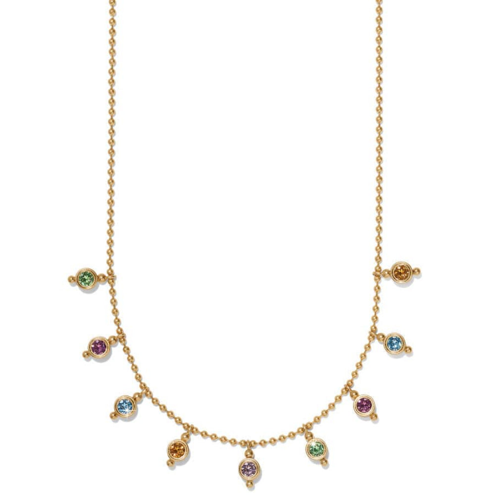 Brighton Twinkle Mod Droplet Reversible Necklace - Elegant Layering Jewelry for Women | Perfect for Date Night, Office Wear & Special Occasions