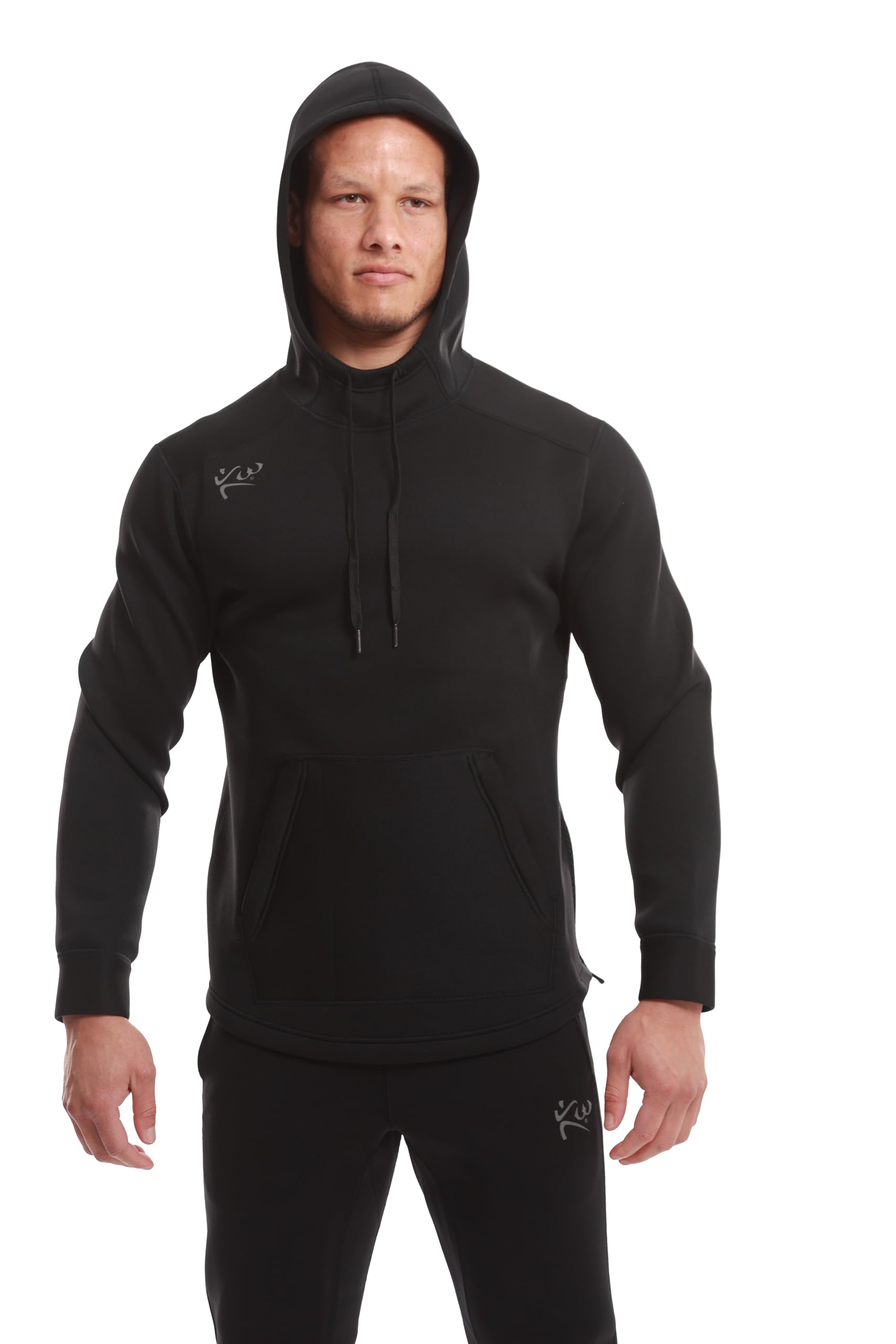Kutting Weight Sauna Hoodie - SweatTech Neoprene Workout Jacket for Exercise & Fitness - Breathable, Flexible & Comfortable - Maximize Sweat & Results - Perfect for Gym, Running, Yoga & Weight Loss