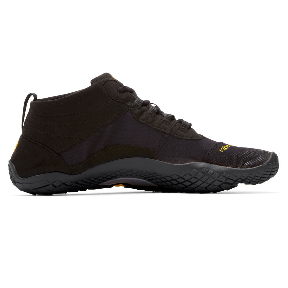 Vibram Women's V Trek Hiking Shoes - Black/Black | Lightweight & Durable for Outdoor Adventures, Trail Running & Travel