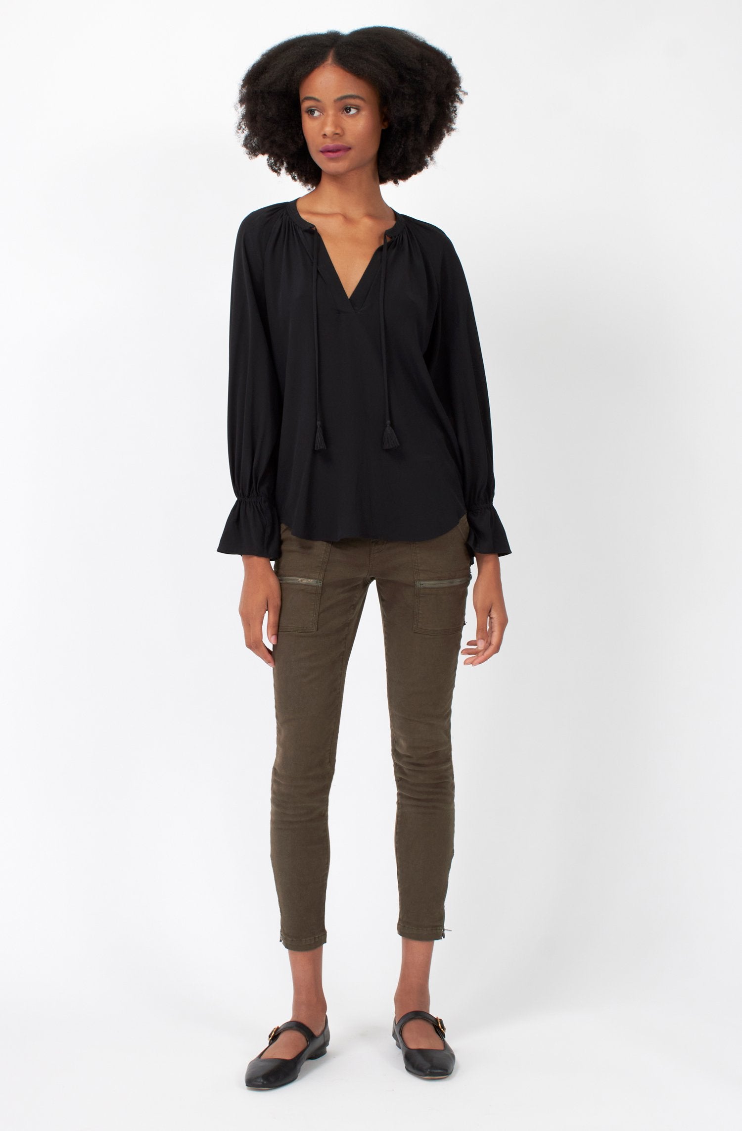 Joie Cecarina Blouse - Women's Elegant Floral Print Blouse for Casual & Office Wear | Perfect for Spring & Summer Outfits, Date Nights & Business Meetings