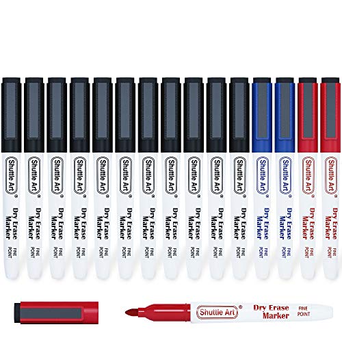 15 Pack Black Blue Red