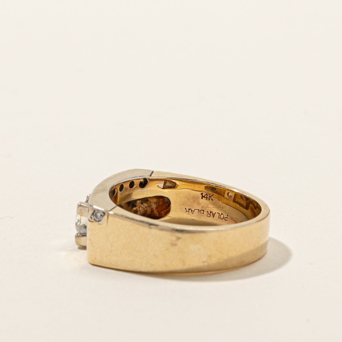 0.84ctw Diamond Solid Band Ring - SI1 Clarity, F/G Color, Size 10 - Perfect for Weddings, Anniversaries & Special Occasions
