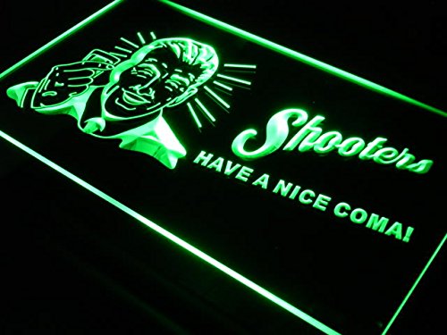 ADVPRO s029-b LED Beer Bar Light Sign - Cool Neon Pub Decor for Shooters & Sports Fans - Perfect for Bars, Man Caves & Game Rooms