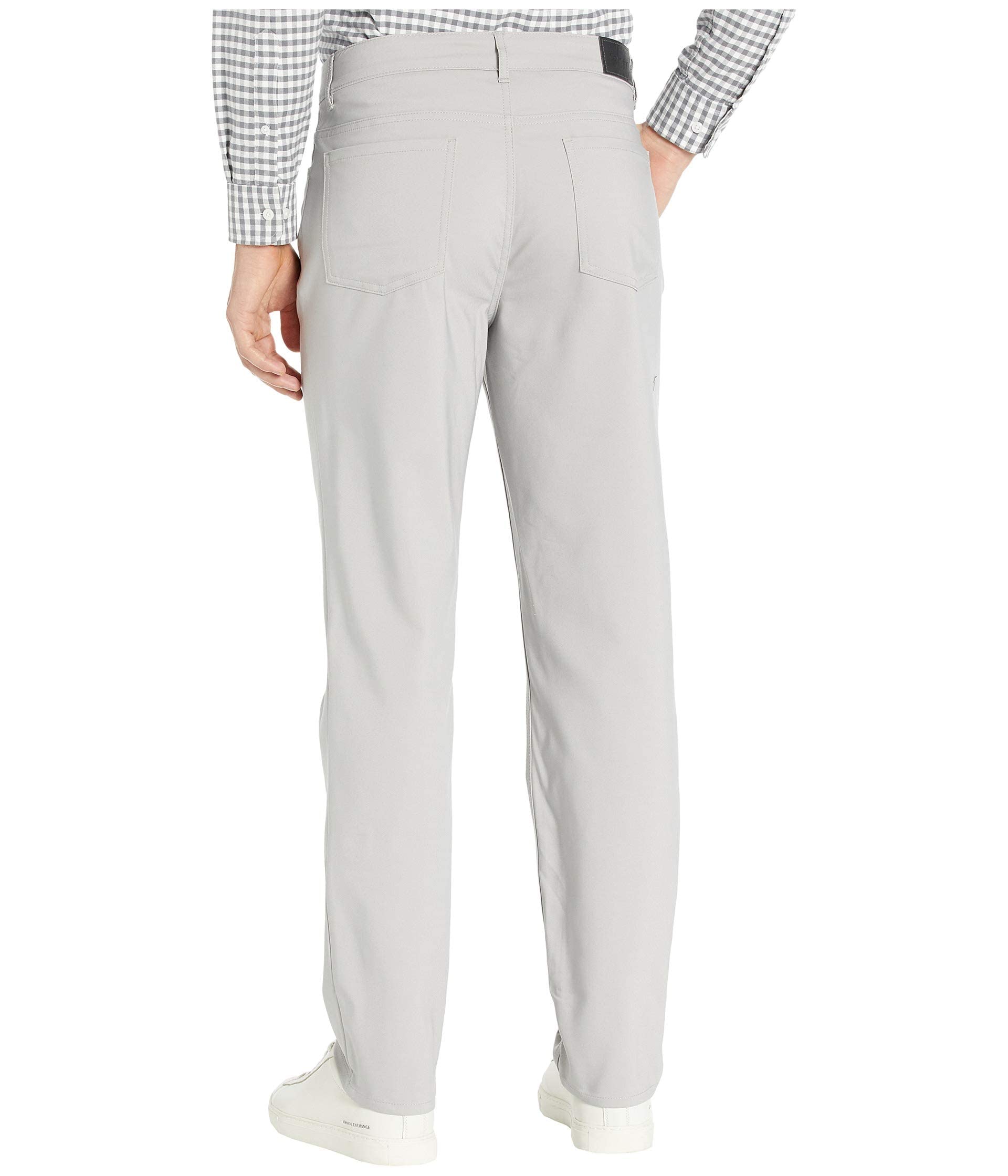 Calvin Klein Men's Move 365 Stretch Slim Fit Wrinkle Resistant Tech Woven Dress Pants for Business Casual & Office Wear