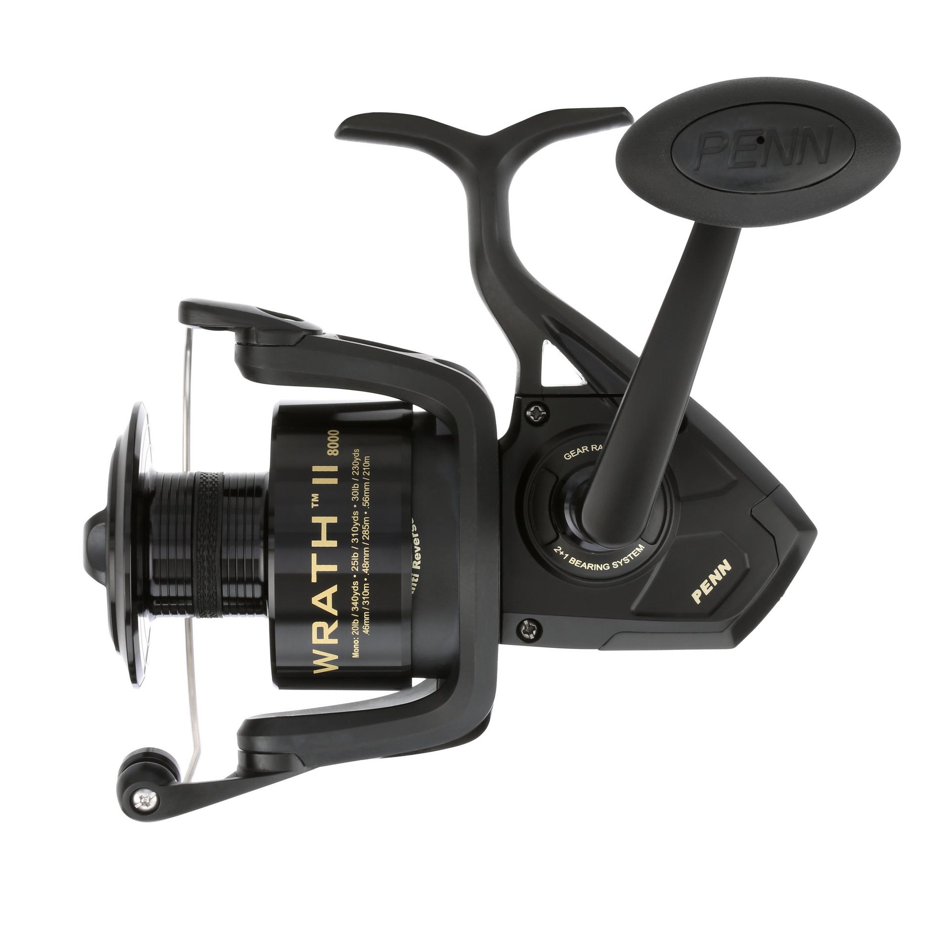 Wrath® II Spinning Reel - High Performance Saltwater Fishing Reel with Smooth Drag System | Perfect for Offshore, Surf, and Pier Fishing