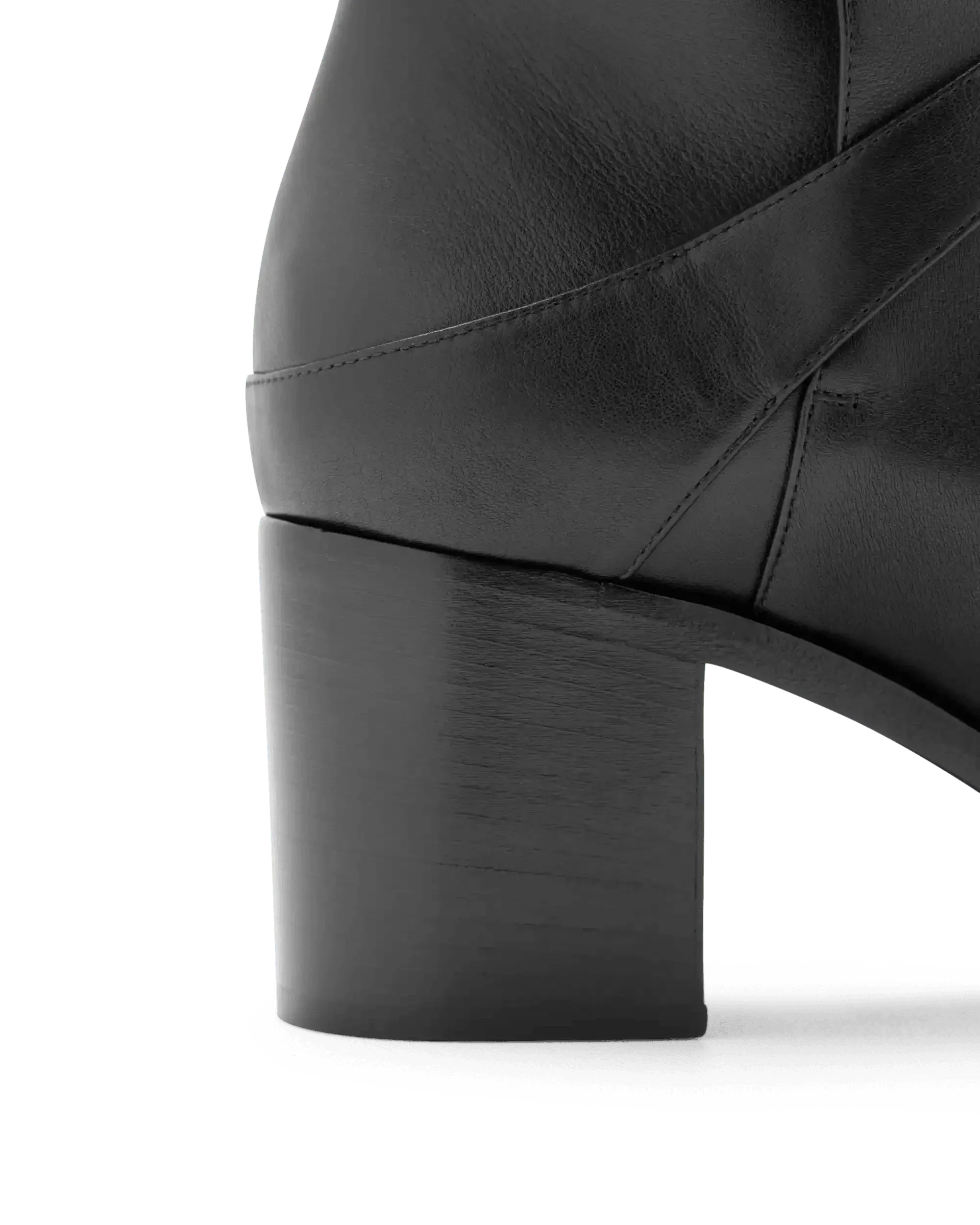 Karistrap Leather Ankle Boots for Women - Stylish & Comfortable Chunky Heel Booties - Perfect for Fall, Winter & Casual Outfits