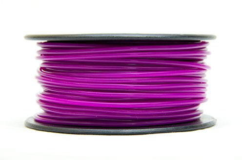 MG Chemicals ABS 3D Printer Filament - 3.0mm Diameter, 0.5 Kg Spool, Vibrant Purple - Perfect for 3D Printing, DIY Projects, Prototyping & Model Making