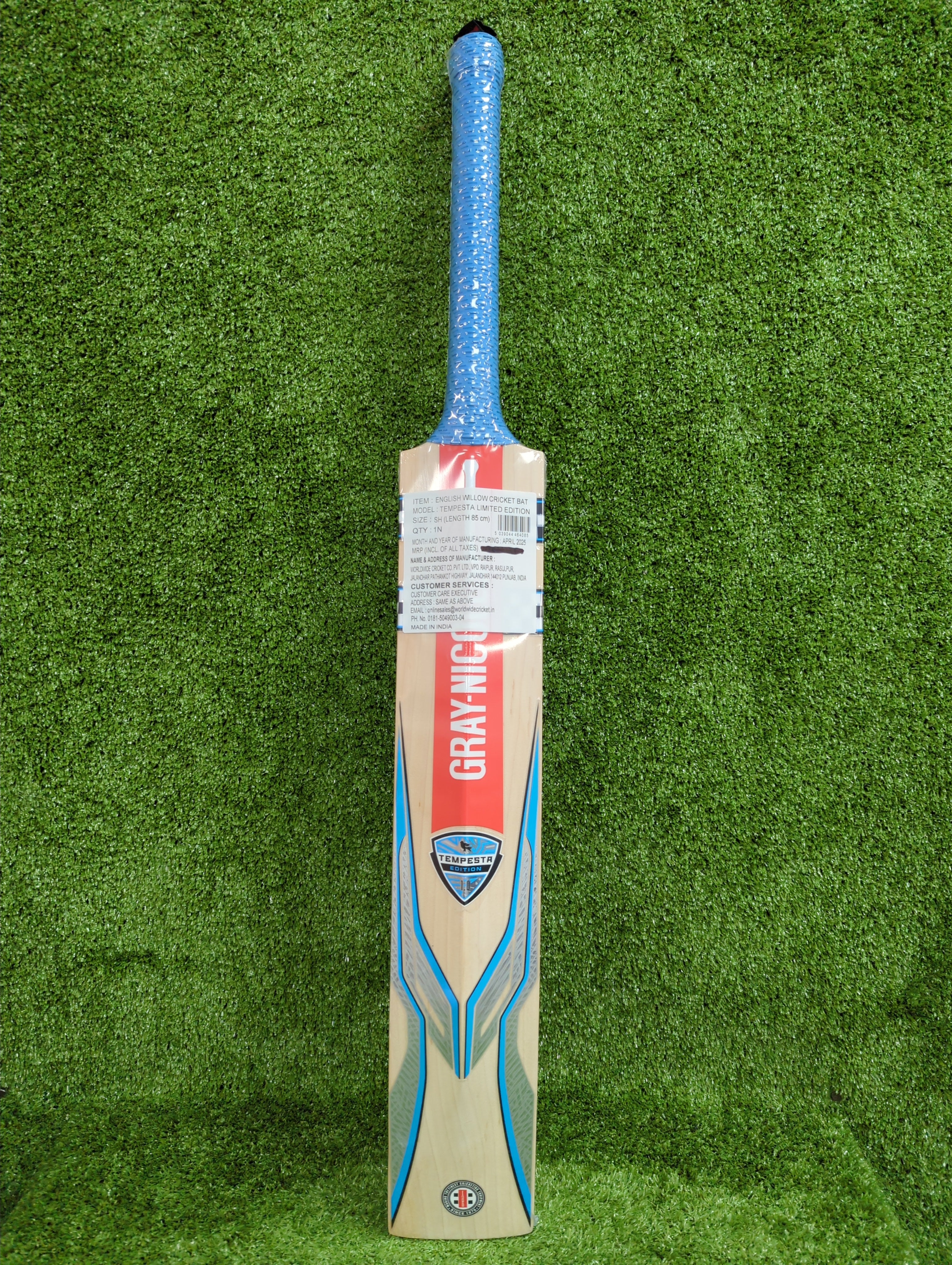 Gray Nicolls Tempesta Limited Edition Adult Cricket Bat | Premium English Willow | Lightweight & Durable | Perfect for Professional Matches & Training