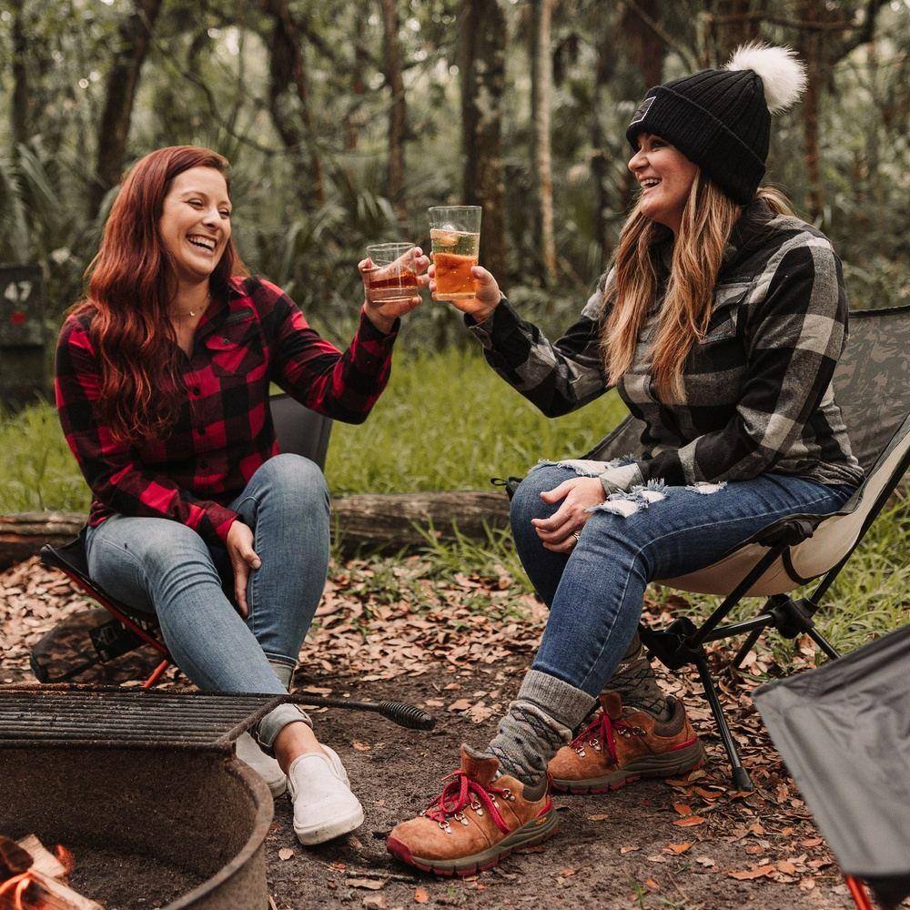 Women's Buffalo Plaid Flannel Shirt - Soft & Cozy Button Down Top for Casual Wear, Outdoor Activities & Fall Fashion