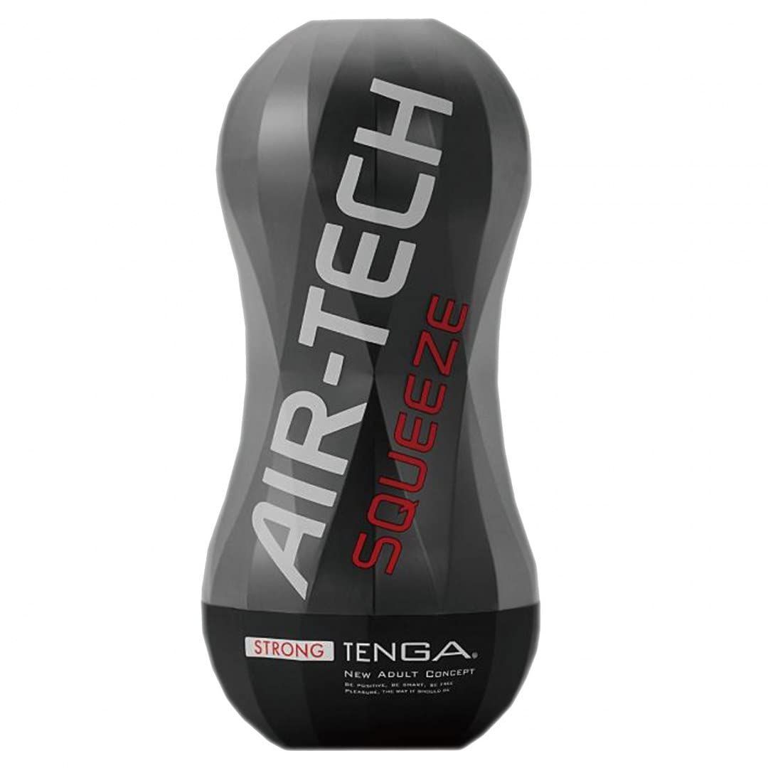 TENGA AIR-TECH SQUEEZE STRONG - Ultra Realistic Male Masturbator for Enhanced Pleasure - Perfect for Solo Play & Discreet Adult Entertainment