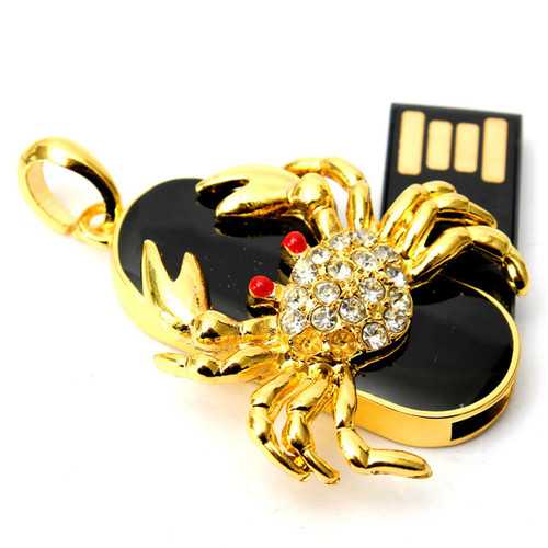 Bestrunner 8GB Crystal Zodiac USB 2.0 Flash Drive - 12 Astrological Signs Design - Perfect for Data Storage, Gifts & Office Use