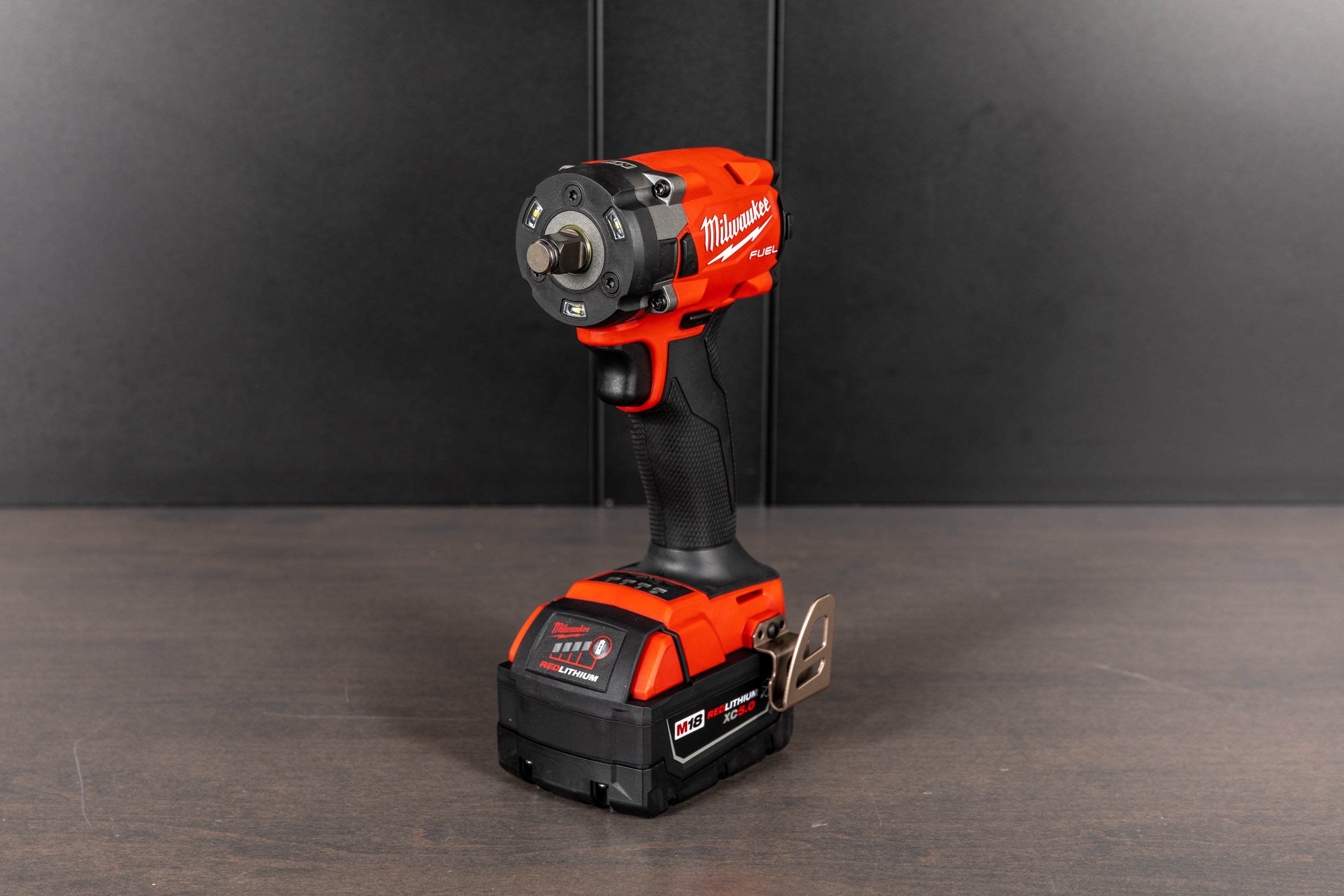 Milwaukee M18 FUEL 1/2 Inch Compact Impact Wrench with Friction Ring - Powerful Cordless Tool for Automotive Repair, Construction & DIY Projects