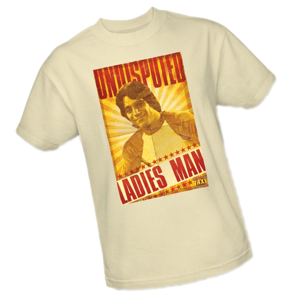 Funny CBS Ladies Man Taxi Adult T-Shirt - Vintage TV Show Inspired Graphic Tee for Men & Women - Perfect for Comedy Fans, Gift Giving & Casual Wear