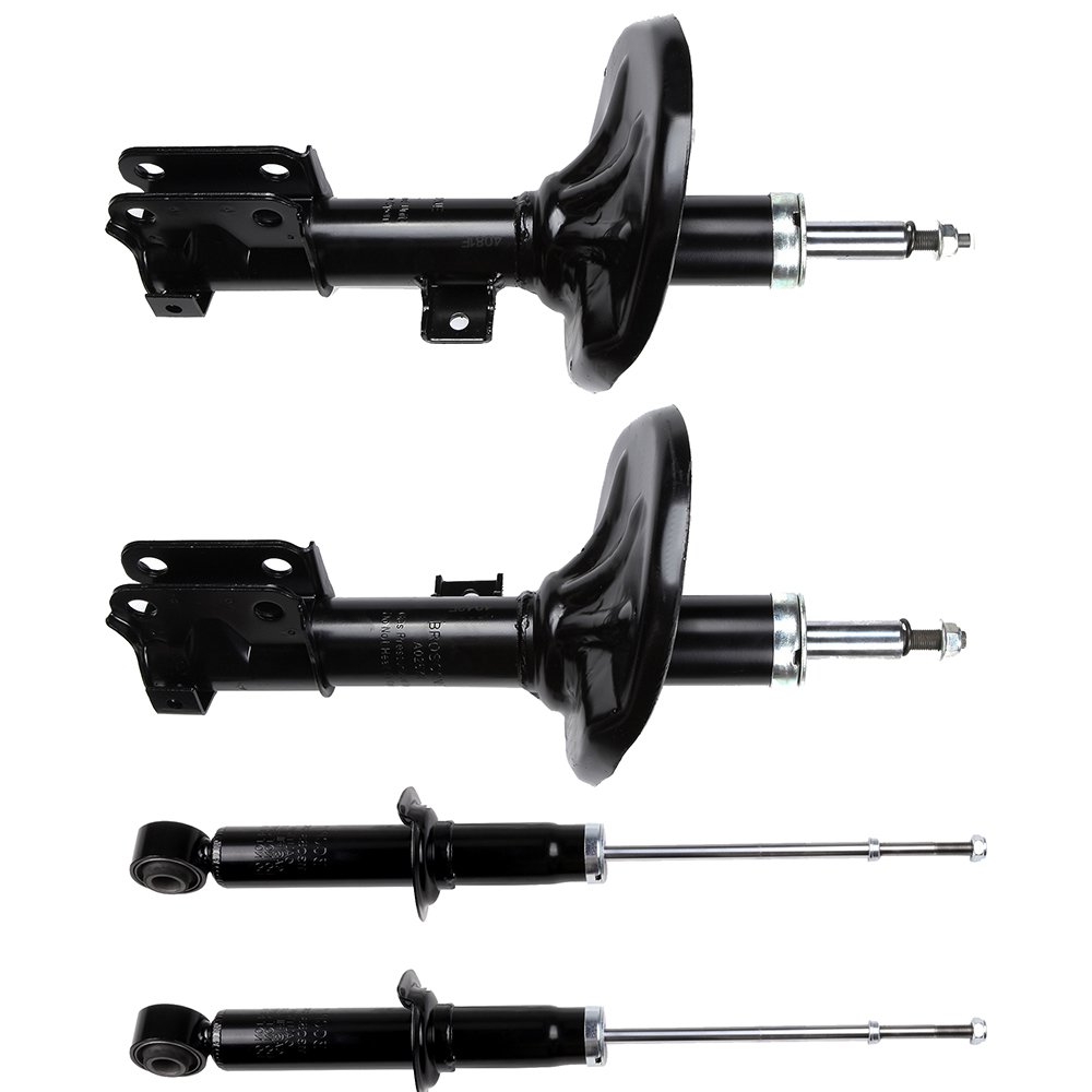 SCITOO 4Pcs Front & Rear Shock Absorbers Struts Replacement for 2004-2011 Mitsubishi Galant - Compatible with Part Numbers 334432, 334433, 341373 - Perfect for Smooth Ride & Enhanced Vehicle Stability