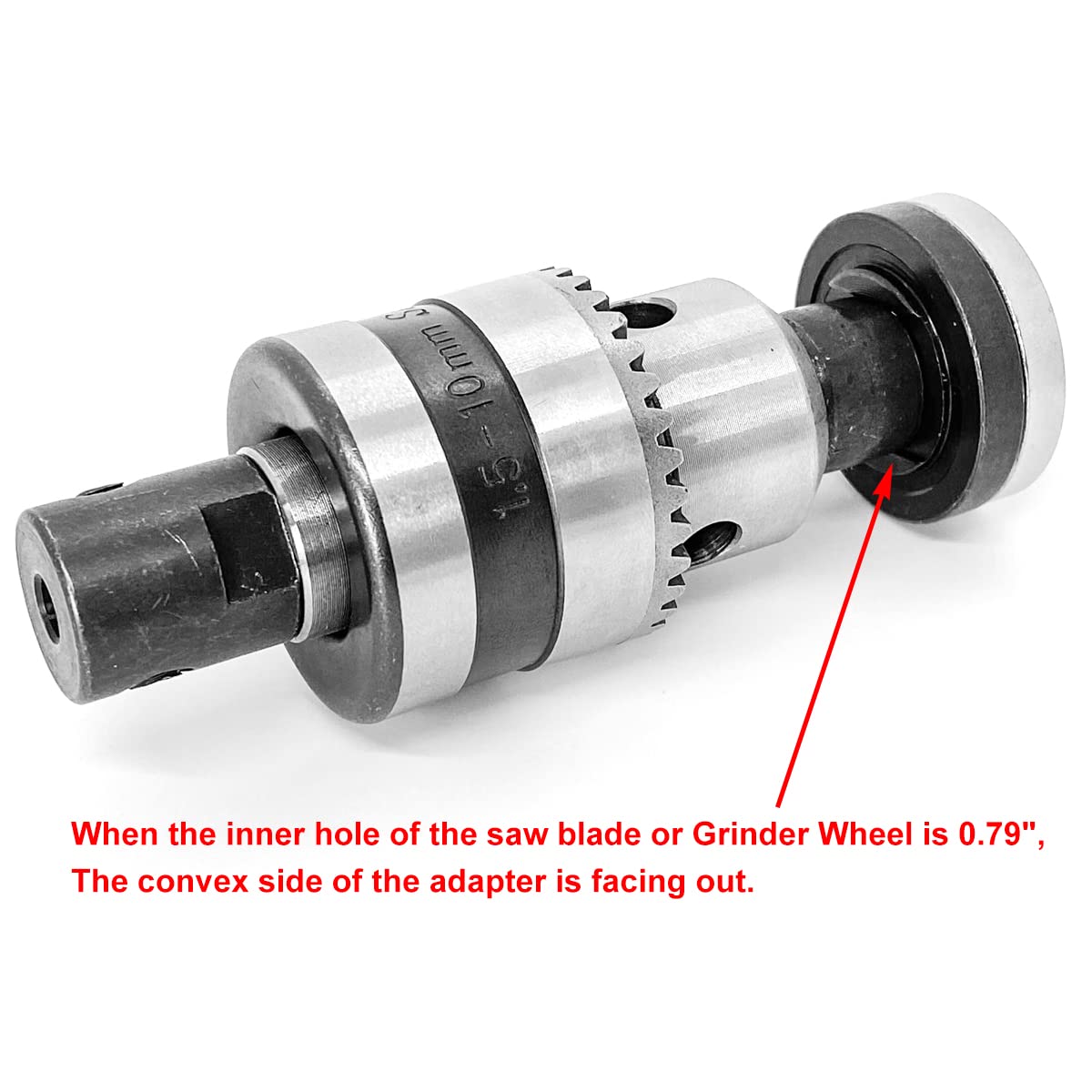 Electric Drill Chuck Angle Grinder Wheel Mandrel Adapter (1/5