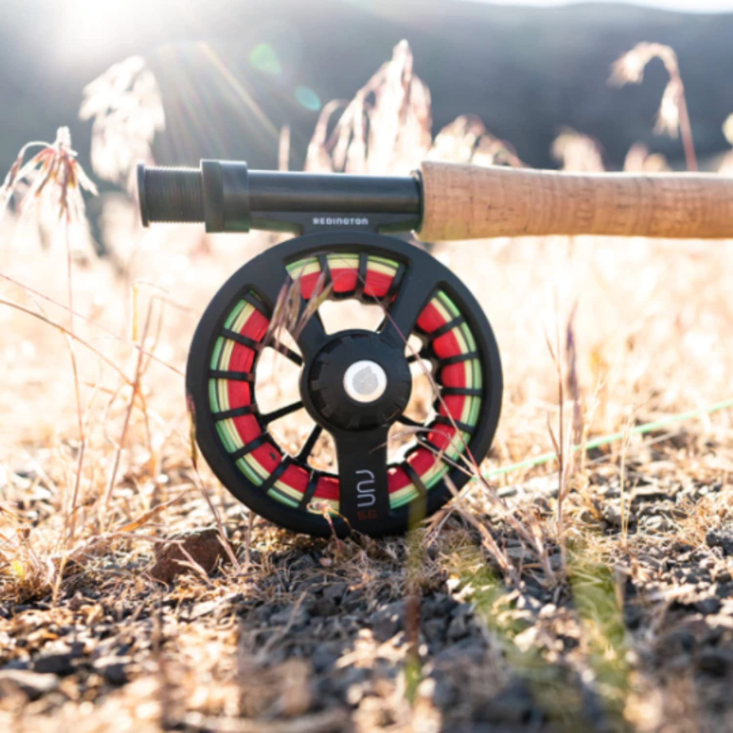Redington Run Fly Reel - Lightweight Carbon Fiber Drag System for Trout & Freshwater Fishing | Perfect for Streams, Rivers & Lakes