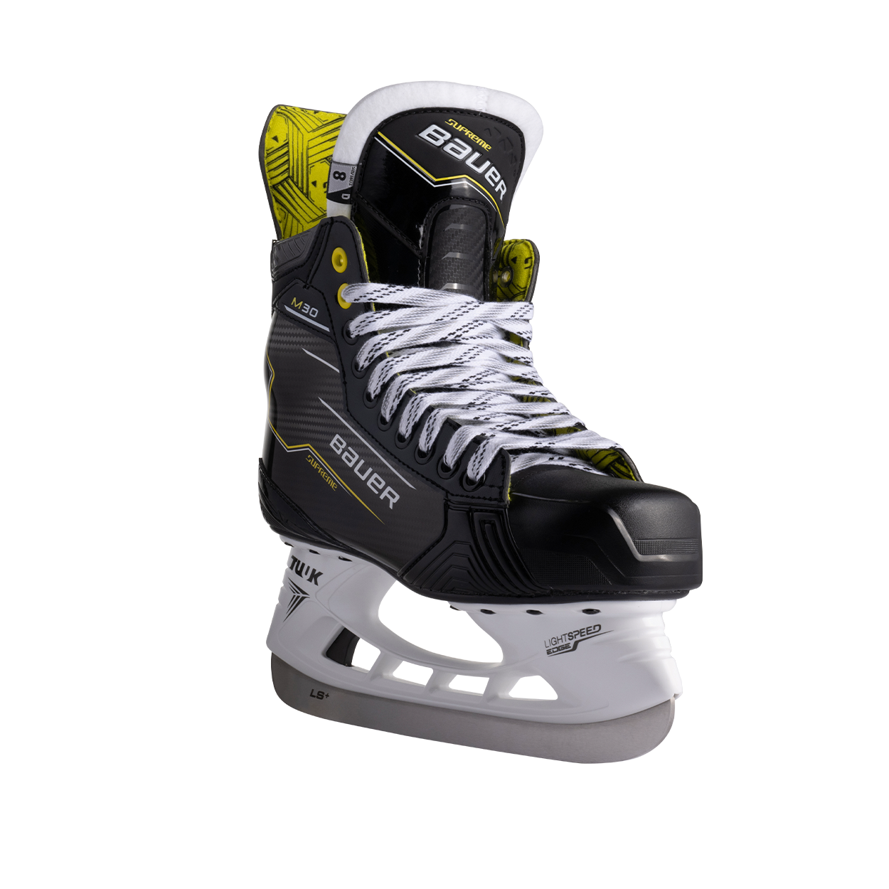 Bauer Supreme M30 Intermediate Ice Hockey Skates - Lightweight & Durable for Youth & Adult Players - Perfect for Training & Competitive Games