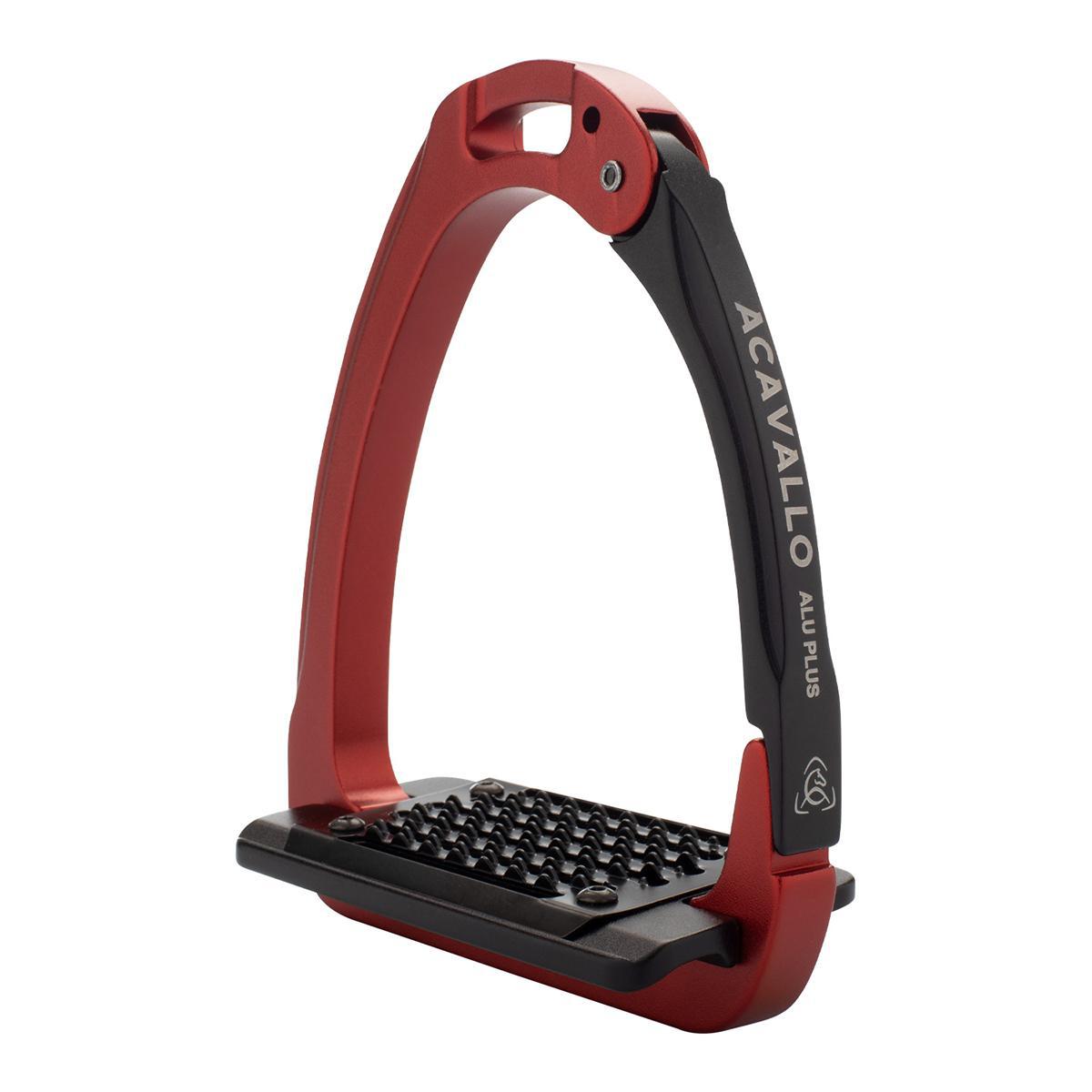 Acavallo Arena Aluplus Aluminum Stirrups 2.0 - Lightweight & Durable Equestrian Stirrups for Horse Riding, Jumping & Dressage
