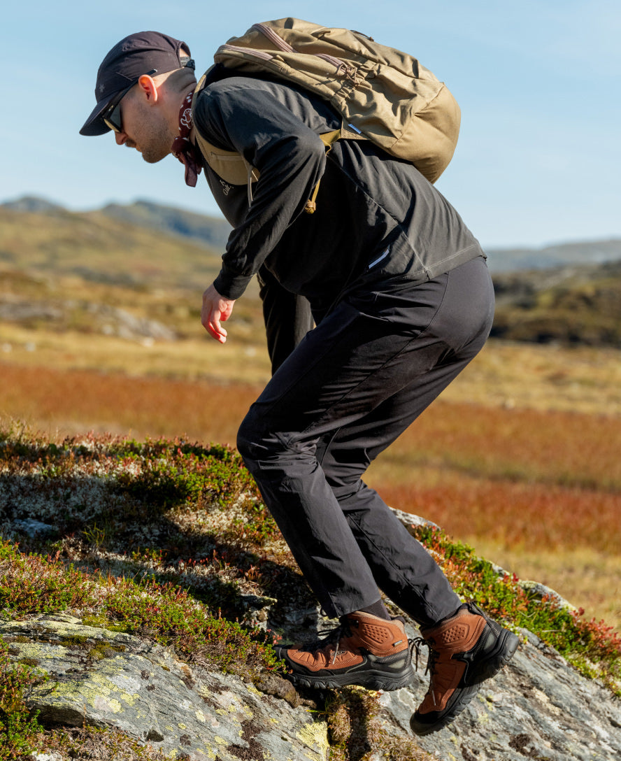 Men's KEEN Targhee IV Waterproof Hiking Boots - Lightweight & Durable for Outdoor Adventures | Sea Turtle/Roasted Pecan Color | Perfect for Trail Hiking, Camping & Mountain Trekking