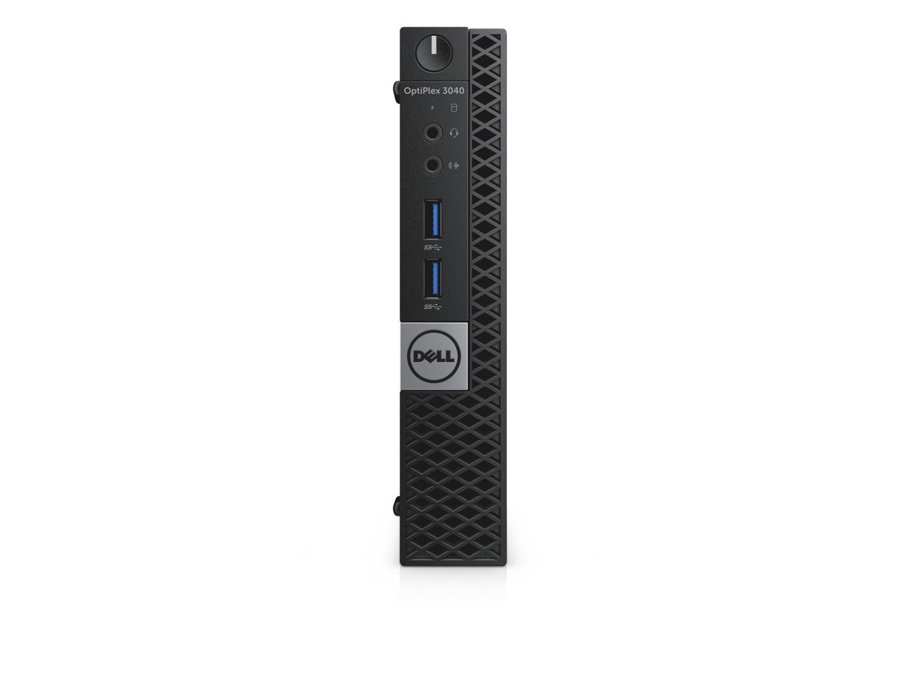 Dell Optiplex 3040 USFF Micro Desktop PC - Intel Core i3-6100T 3.2GHz, 8GB RAM, 240GB SSD, Windows 10 Pro - Compact Business Computer for Office, Home & Small Workspace Setup