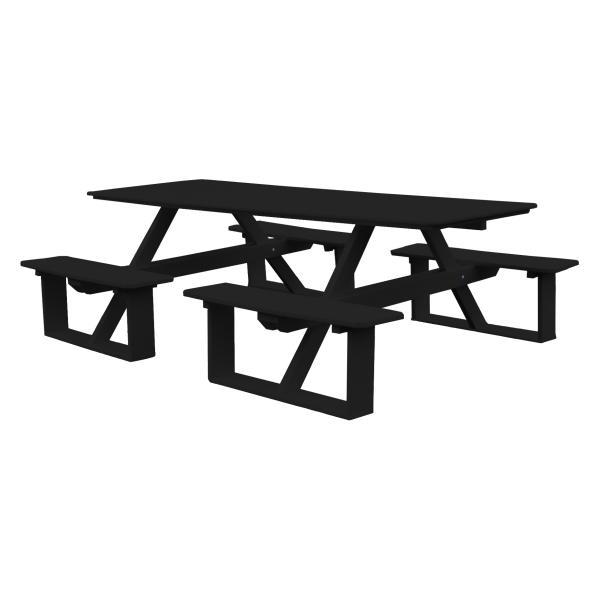 8 ft Recycled Plastic Walk-In Table - Durable & Eco-Friendly for Outdoor Events, Picnics, and Camping