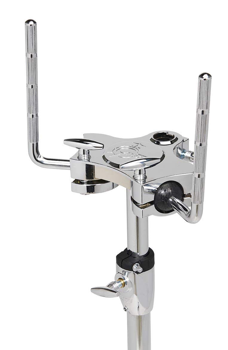 Gretsch Drums Heavyweight G5 Double Tom Stand (GRG5TS) - Chrome Finish | Professional Drum Hardware for Live Performances & Studio Recording