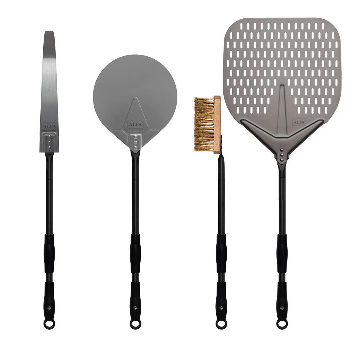 Alfa Pizzaiolo Kit V2 - Professional Wood Fired Pizza Oven Accessories Set | Perfect for Outdoor Cooking, Backyard Parties & Authentic Italian Pizza Making