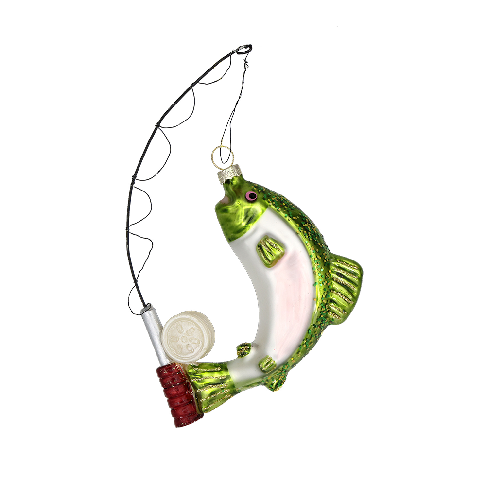 Premium Fishing Ornament Decor - Handcrafted Fishing Lure Wall Art for Anglers - Perfect for Home, Office, or Cabin Decor - Great Gift for Fishing Enthusiasts