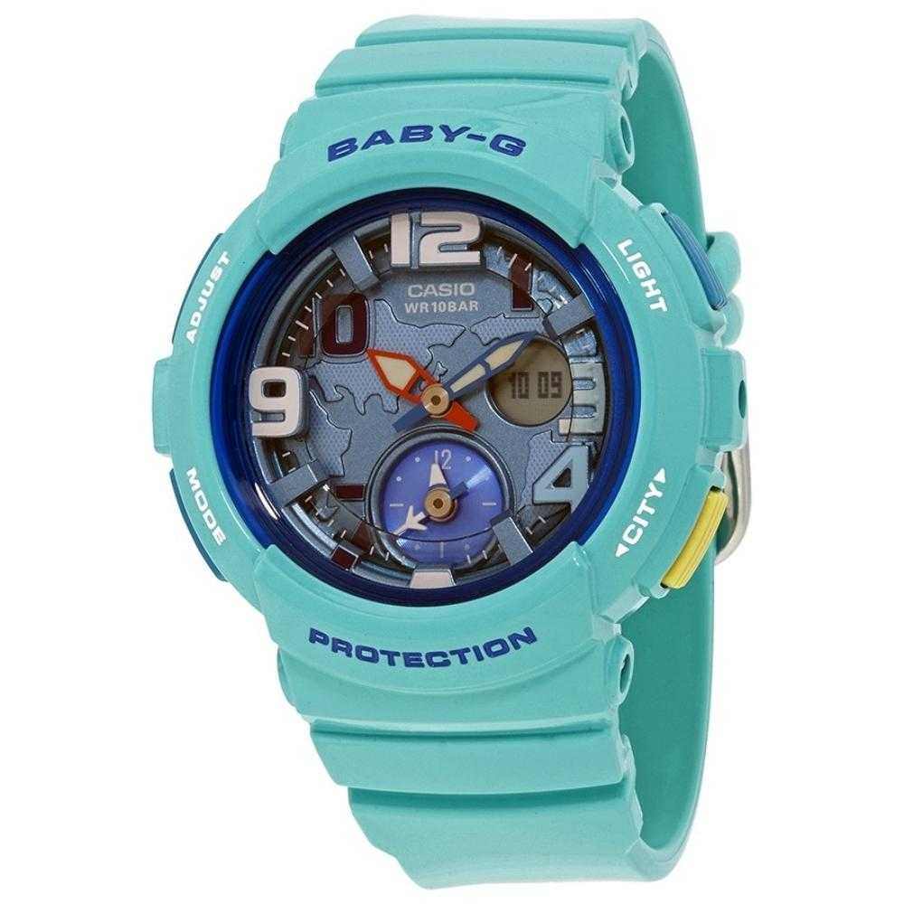 CASIO BABY-G BGA-190 3BDR Analog Digital Women's Watch - Waterproof, Shock Resistant for Sports, Fitness & Outdoor Activities