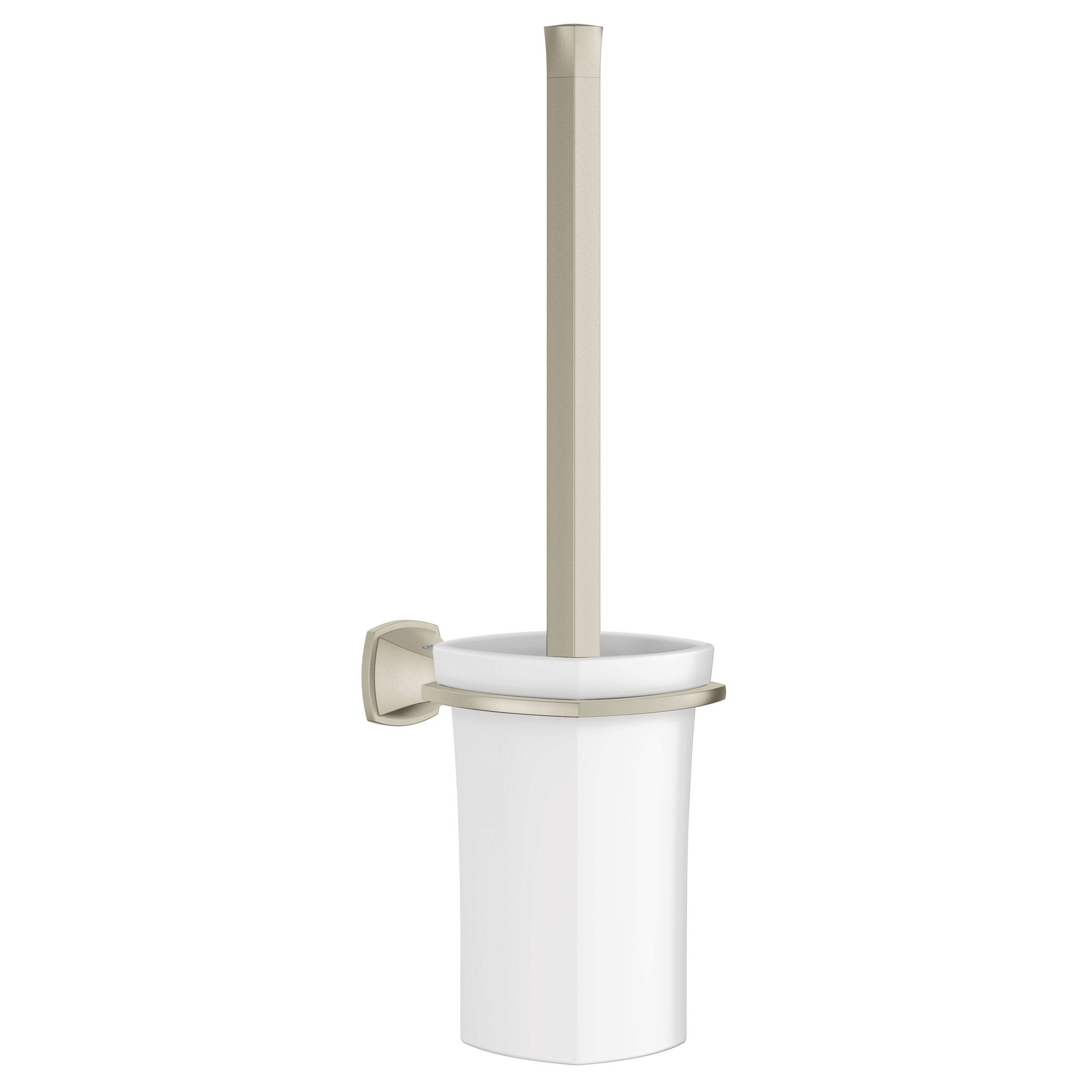 Grandera Toilet Brush with Holder - Heavy Duty Bathroom Cleaning Brush for Stubborn Stains - Perfect for Toilets, Sinks, and Tubs - Ideal for Home, Office, and Commercial Use