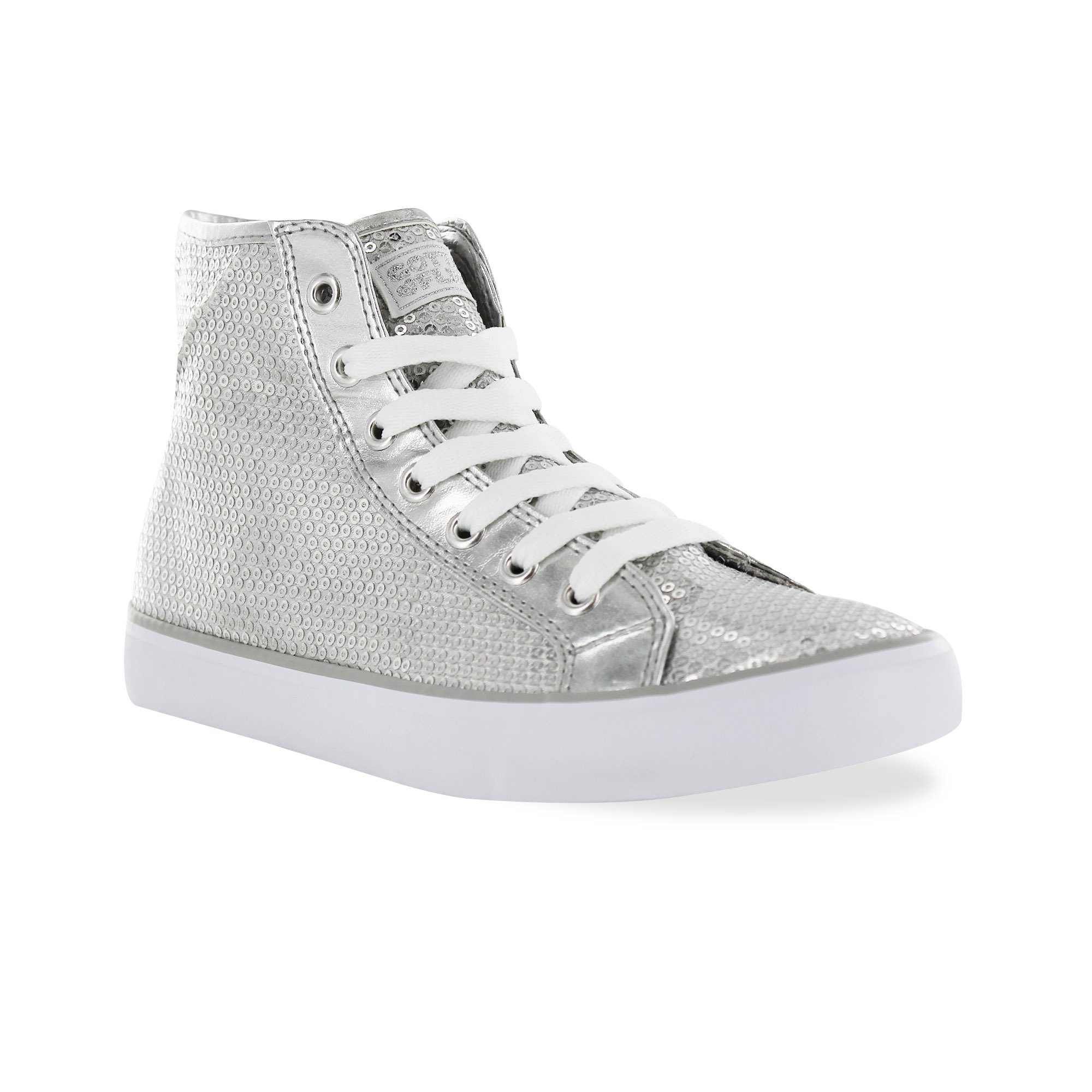 Women's Disco II Sequin Glitter High Top Sneakers - Fashion Dance Shoes for Parties, Performances & Nightlife | Comfortable & Stylish Platform Sneakers for Women