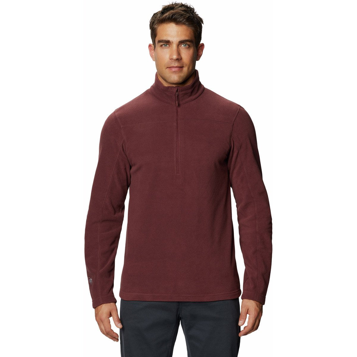 Men's Microchill 2.0 Zip-Up Performance T-Shirt - Lightweight Moisture-Wicking Athletic Top for Running, Gym & Outdoor Activities