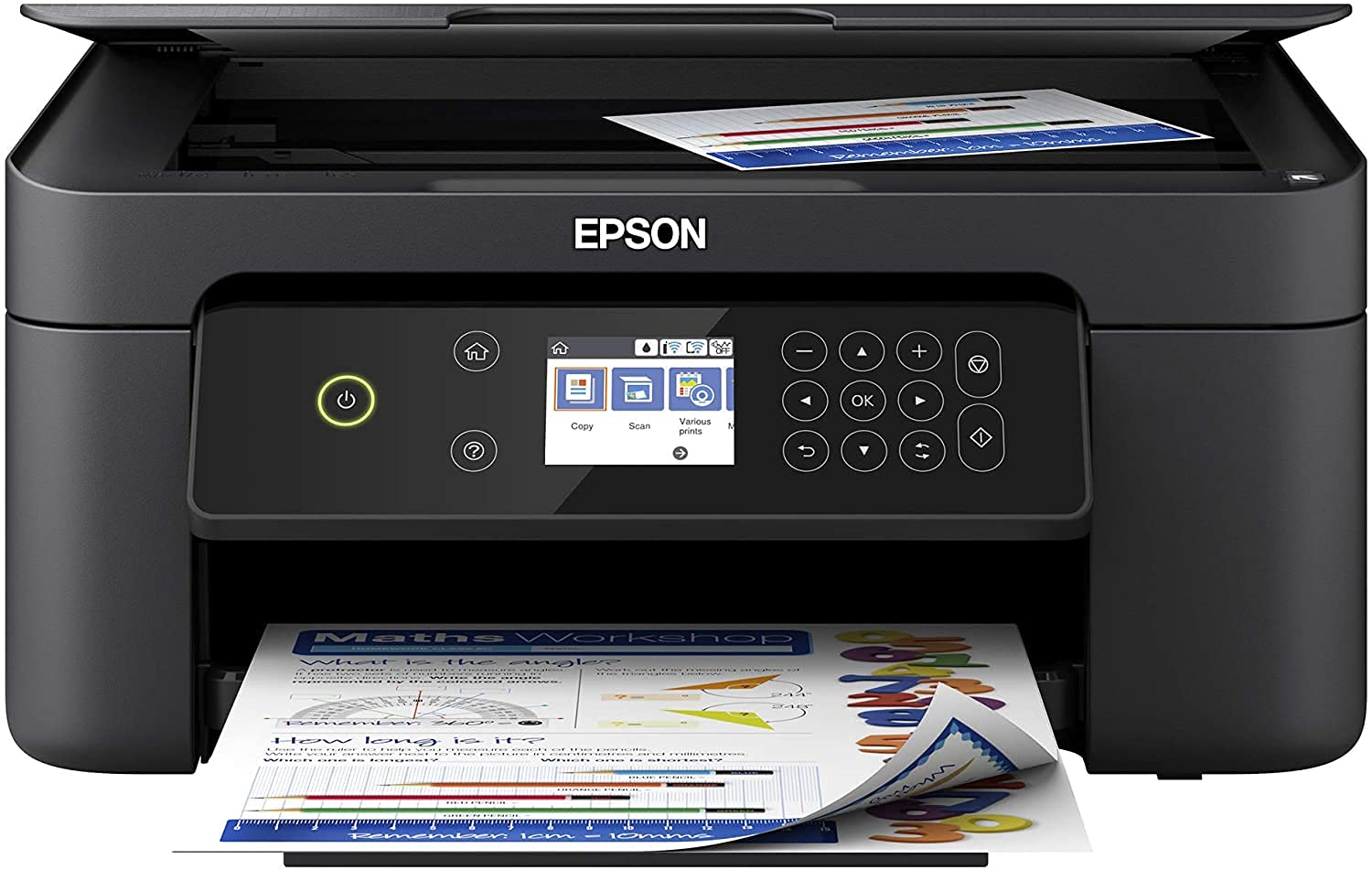 Epson Expression Home XP-4105 Wireless All-in-One Printer for Home Office | Compact Design with Scanning, Copying & Printing | Perfect for Remote Work & School Projects
