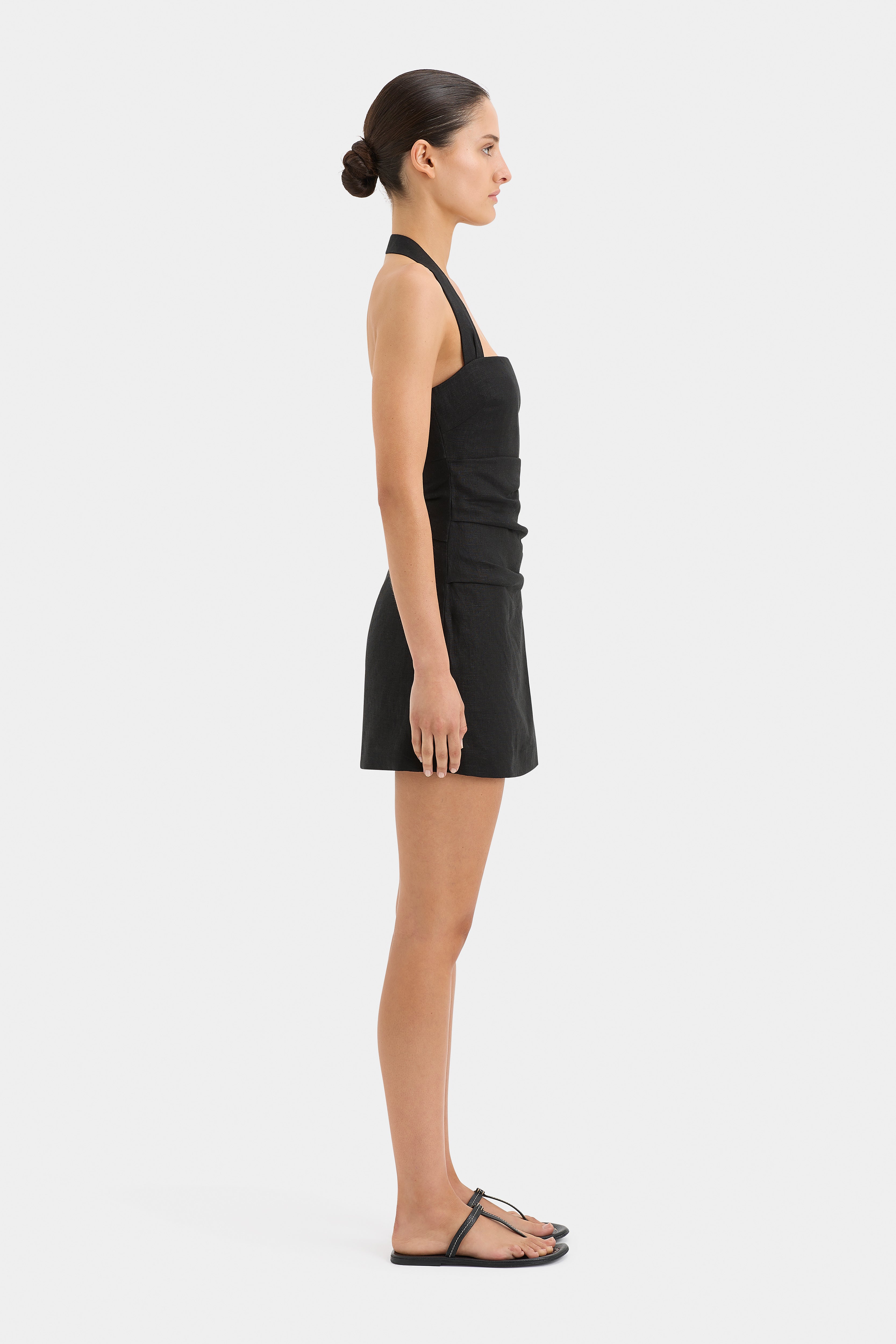 Noemi Halter Mini Dress - Women's Sexy Backless Summer Party Dress for Night Out, Club, Date Night & Beach Vacation
