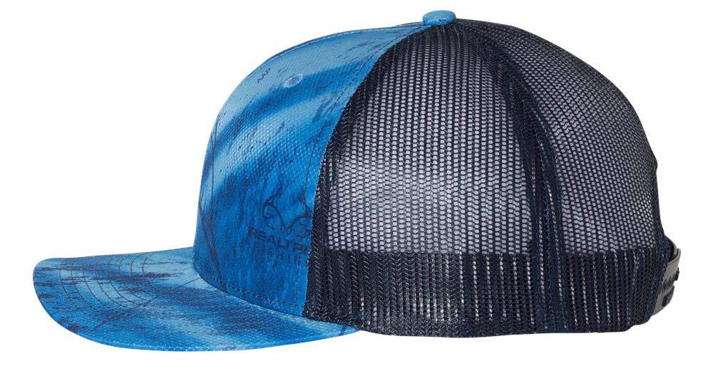 Bluefin Tuna Embroidered Fishing Hat - 6-Panel Trucker Snapback Cap for Men & Women - Perfect for Outdoor Fishing, Boating, and Summer Adventures