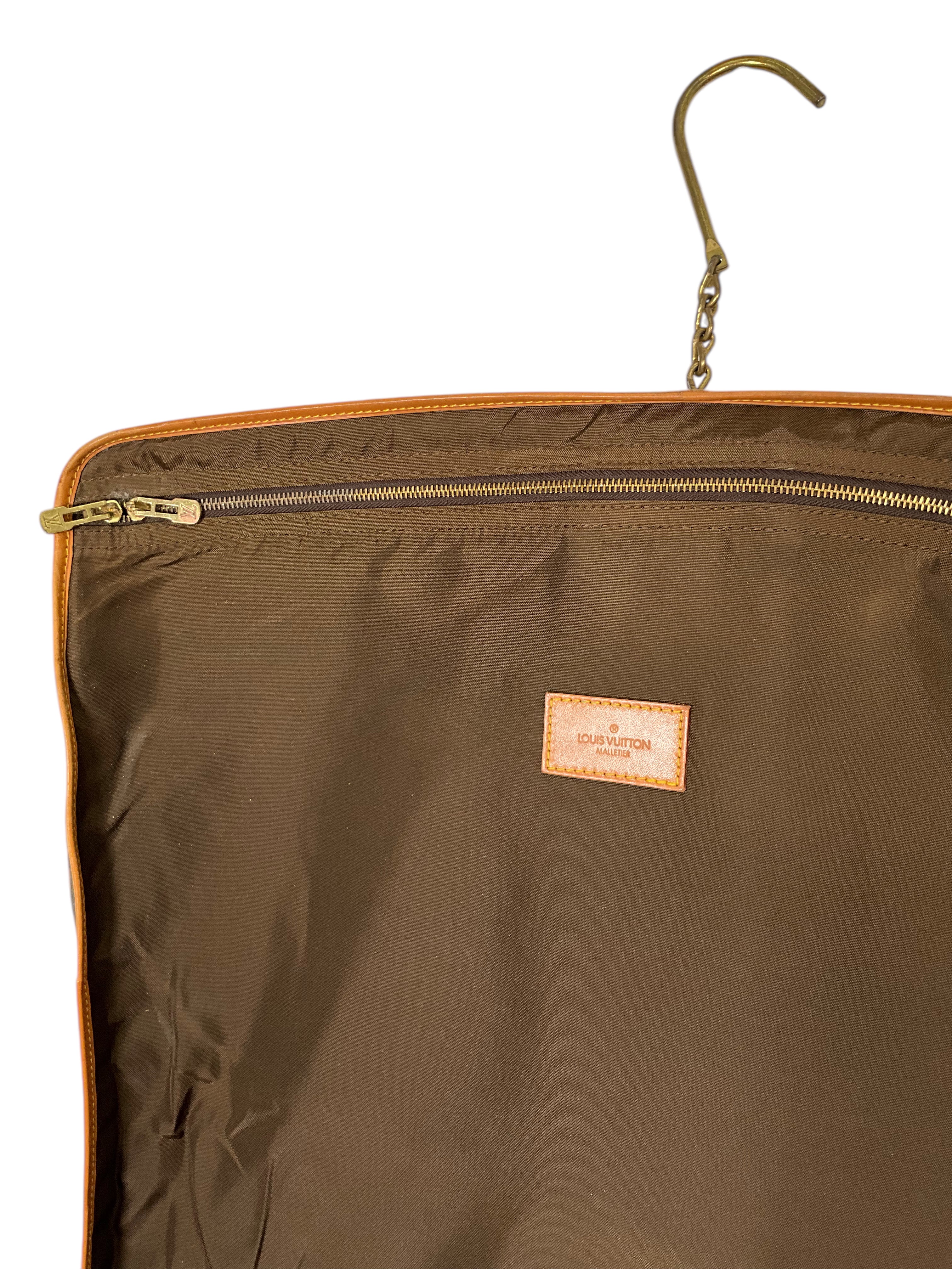 Authentic Louis Vuitton Monogram Canvas Garment Travel Bag - Luxury Weekender Duffle for Business Trips & Vacation Packing