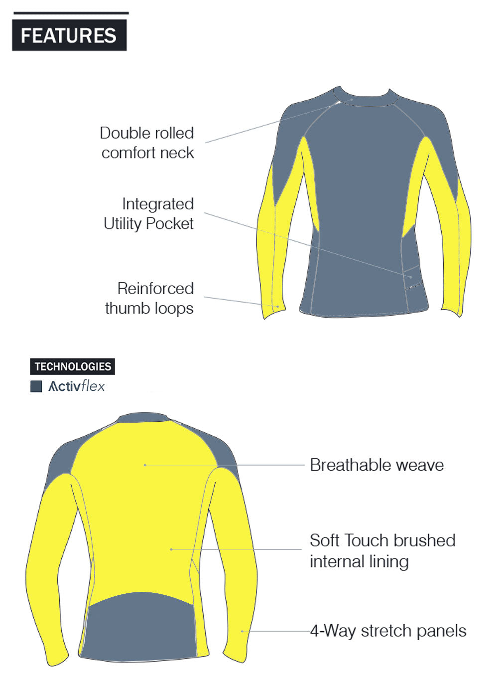 Enth Degree Women's Bombora Long Sleeve Polyfleece Rash Guard - UPF 50+ Sun Protection, Quick-Dry Swim Shirt for Surfing, Swimming & Outdoor Activities