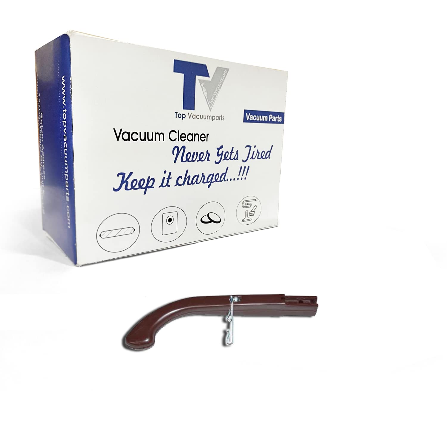 Original Kirby Vacuum Cleaner Handle Grip Assembly Replacement Part #173373S - Compatible with Kirby Models - Perfect for Home Cleaning & Maintenance